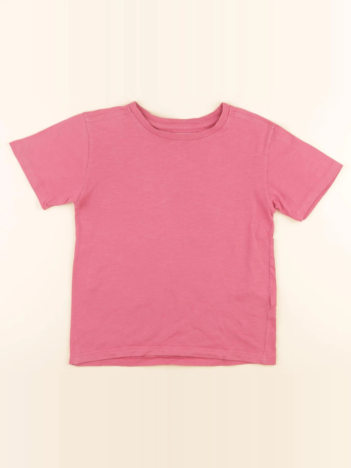 Zara - tee-shirt rose - 7 ans