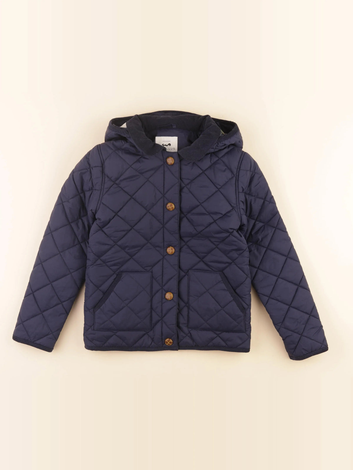 Cyrillus - doudoune bleu - 10 ans
