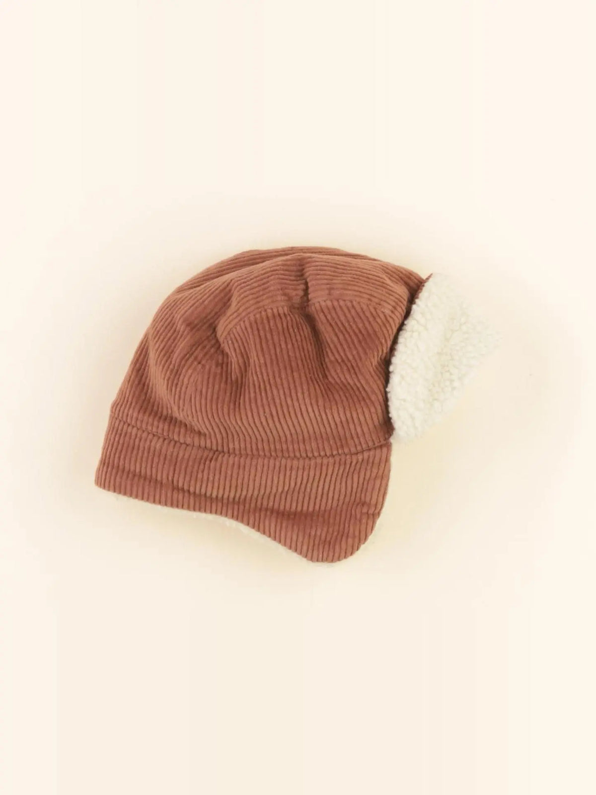 Petit Bateau - bonnet marron - 24/36 mois