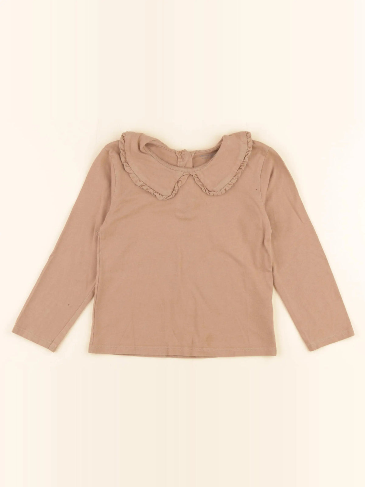 Vertbaudet - tee-shirt marron - 3 ans