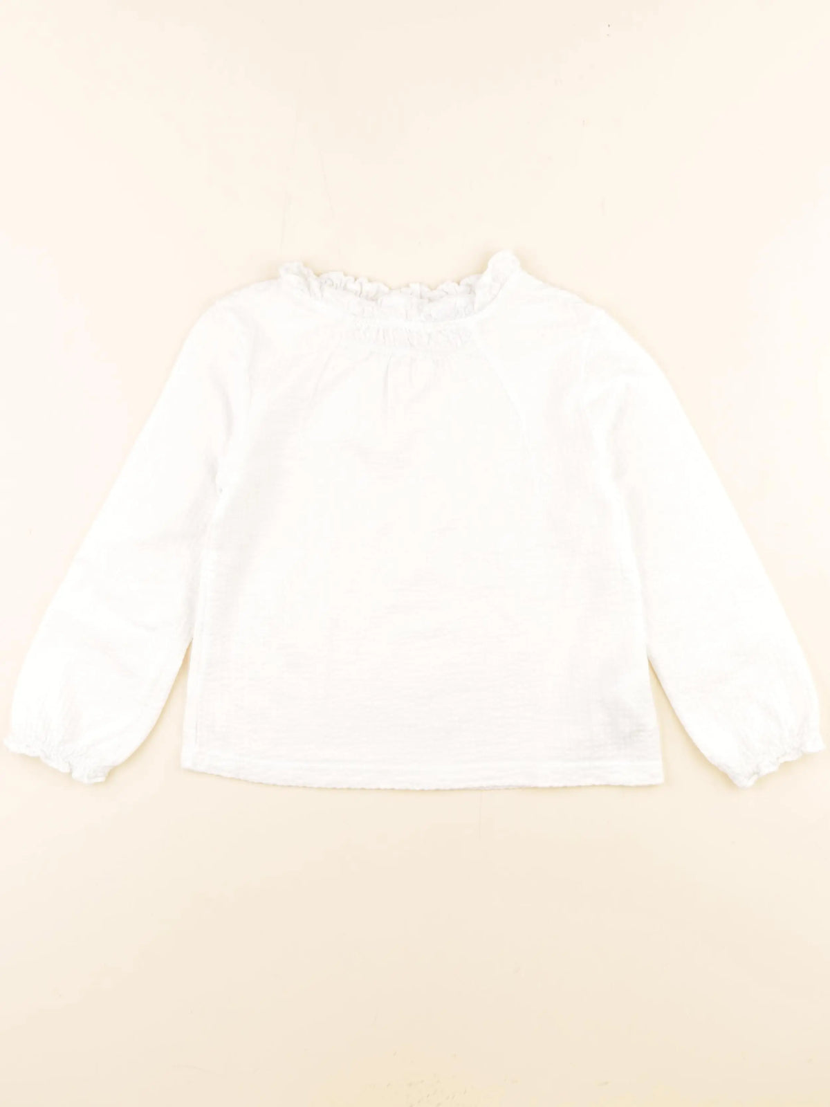 Okaidi - tee-shirt blanc - 6 ans