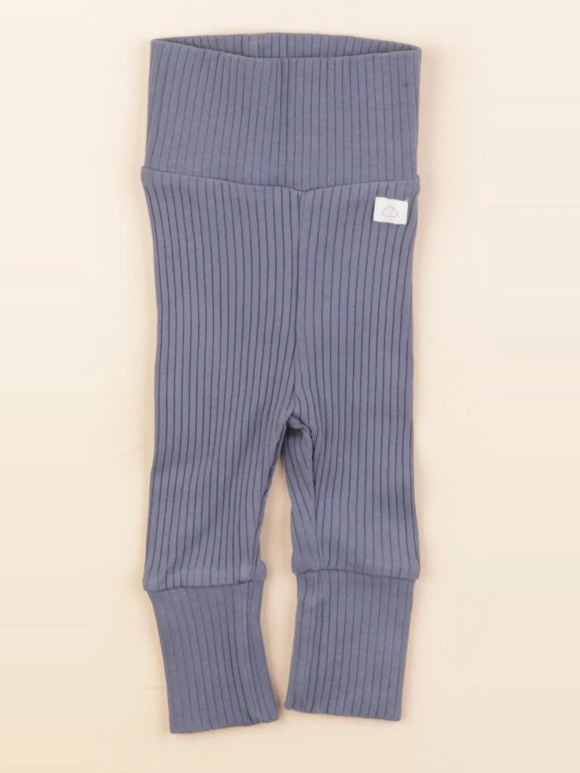 H&M - legging bleu - 0/1 mois
