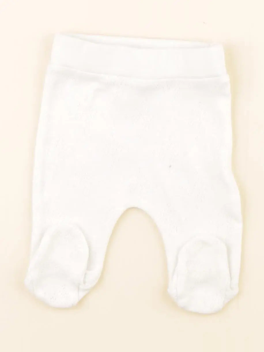 Tartine & Chocolat - legging blanc - 1 mois