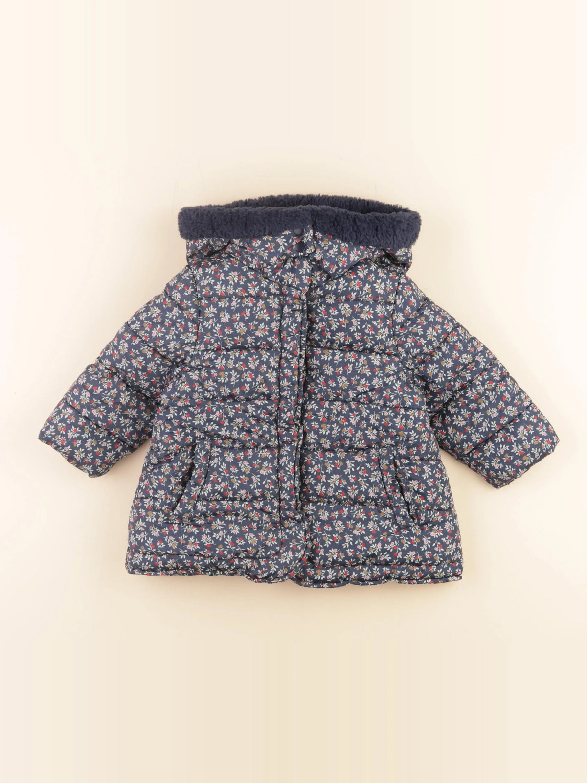 Boutchou - doudoune bleu - 18 mois