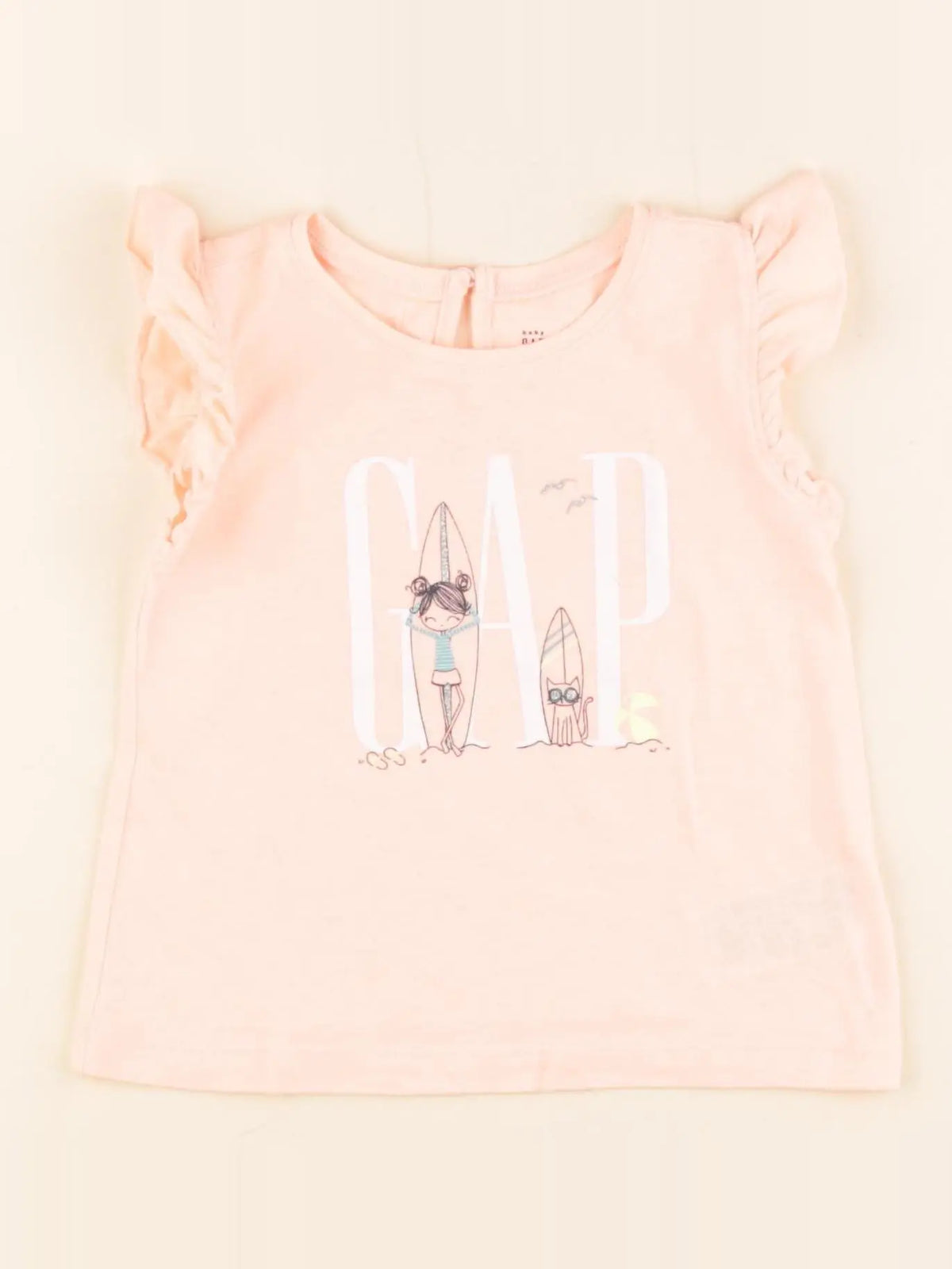 GAP - débardeur rose - 18/24 mois
