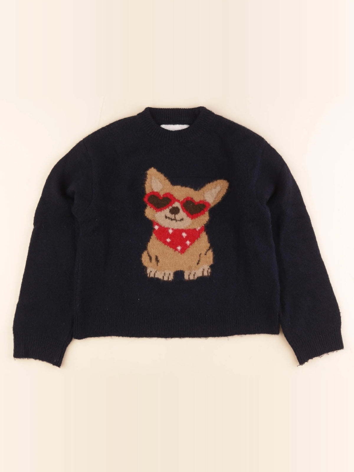 Zara - pull bleu - 9/10 ans