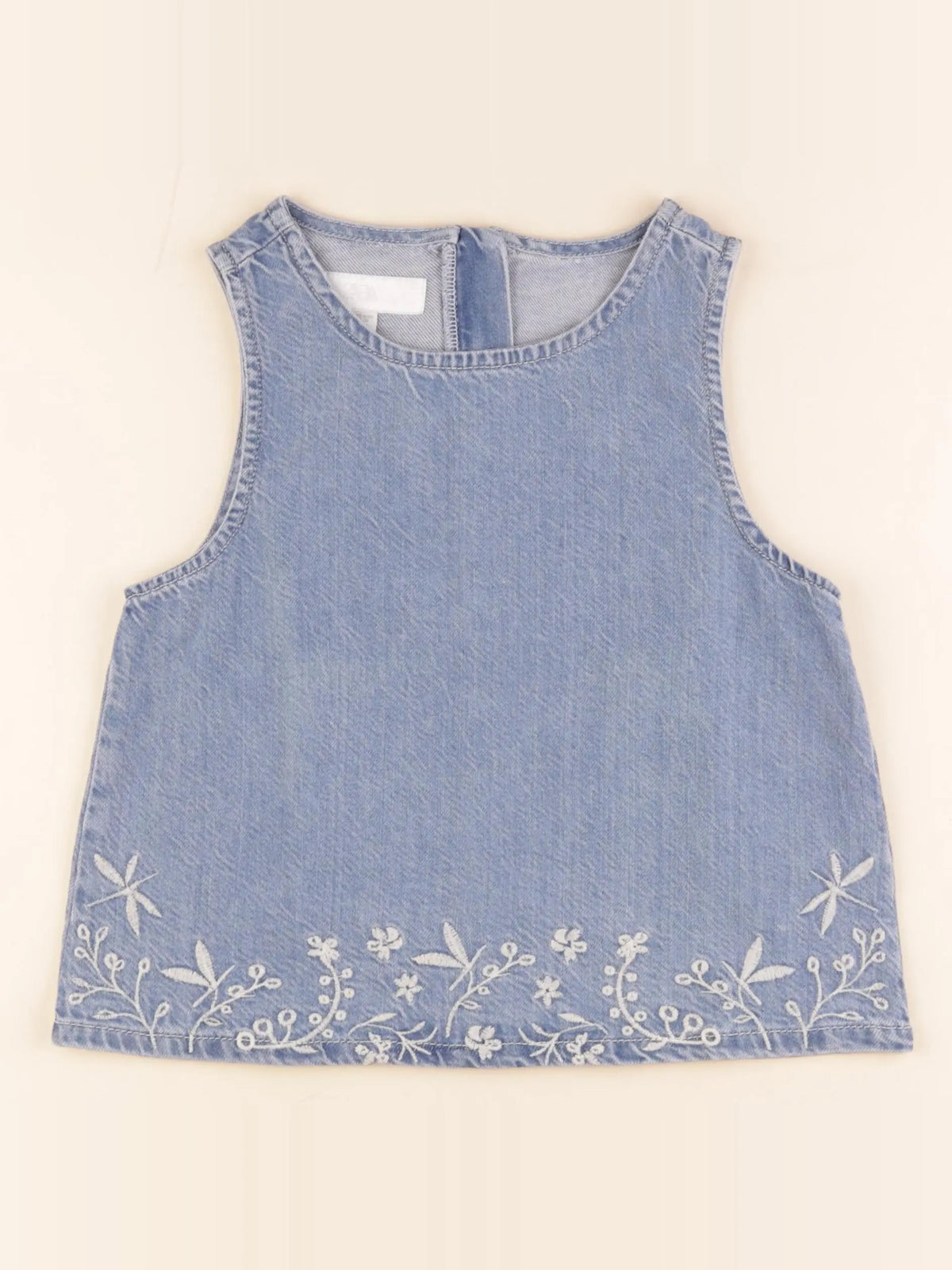 Zara - blouse bleu - 11/12 ans