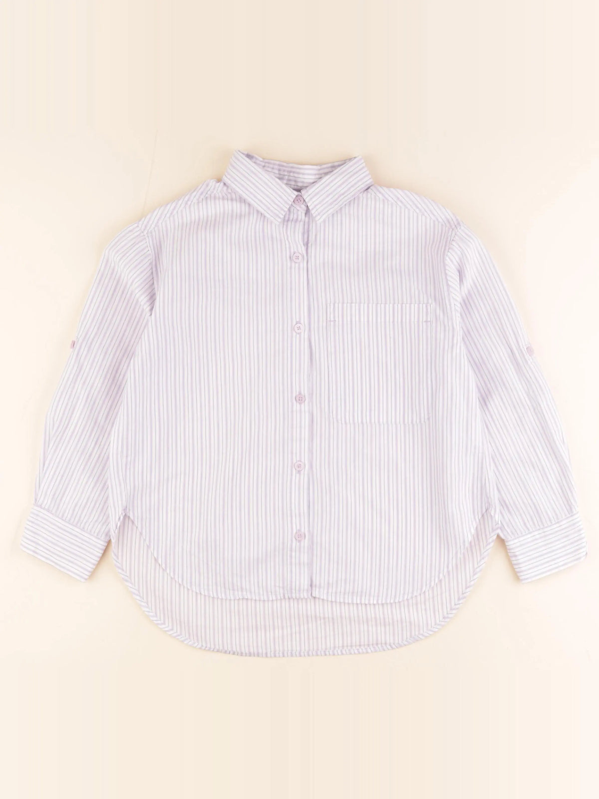 Zara - blouse rose, violet - 8/9 ans