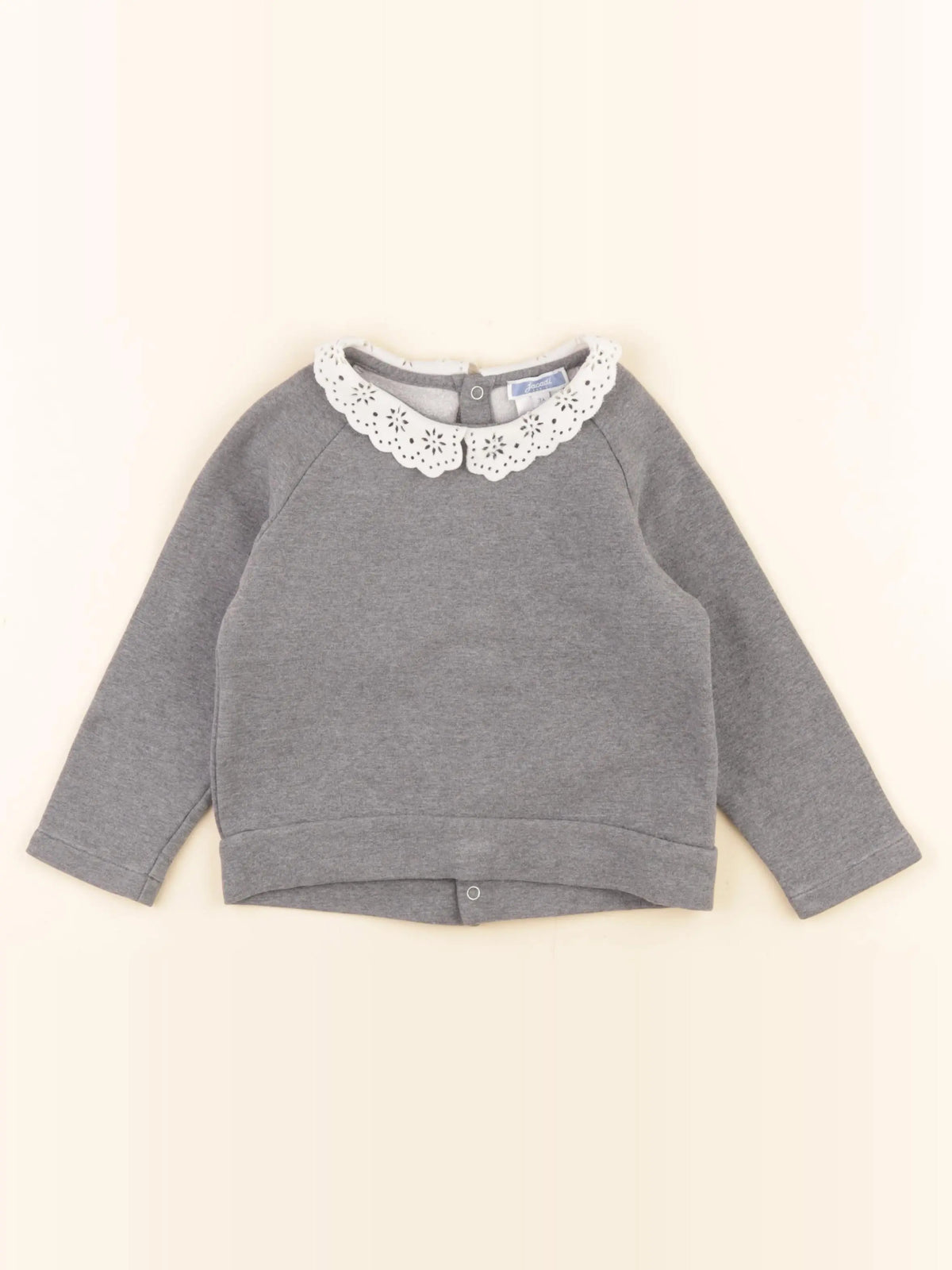 Jacadi - sweat gris - 3 ans