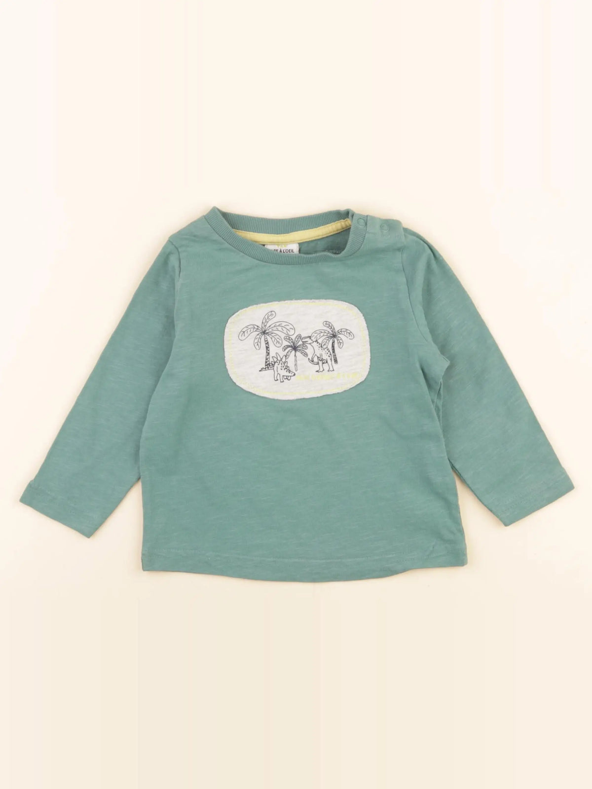 Tape à l'oeil - tee-shirt vert - 18 mois