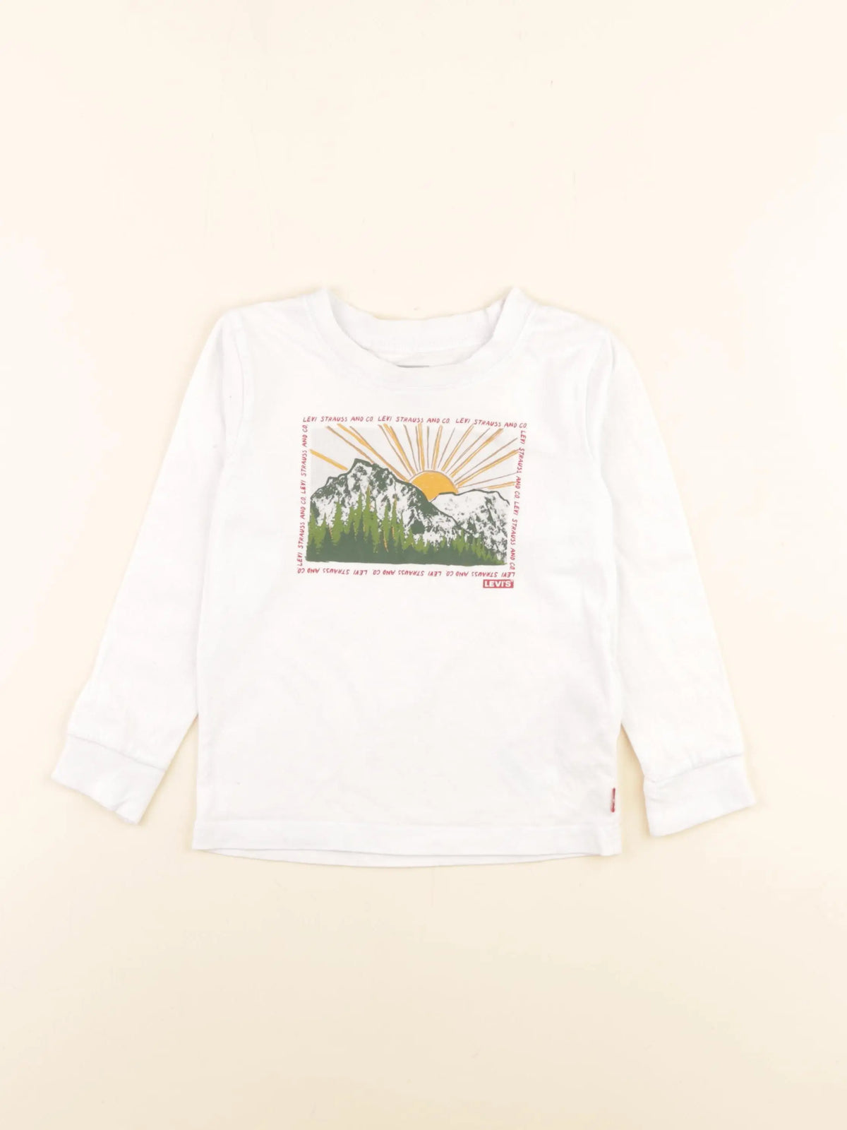 Levi's - tee-shirt blanc - 24 mois