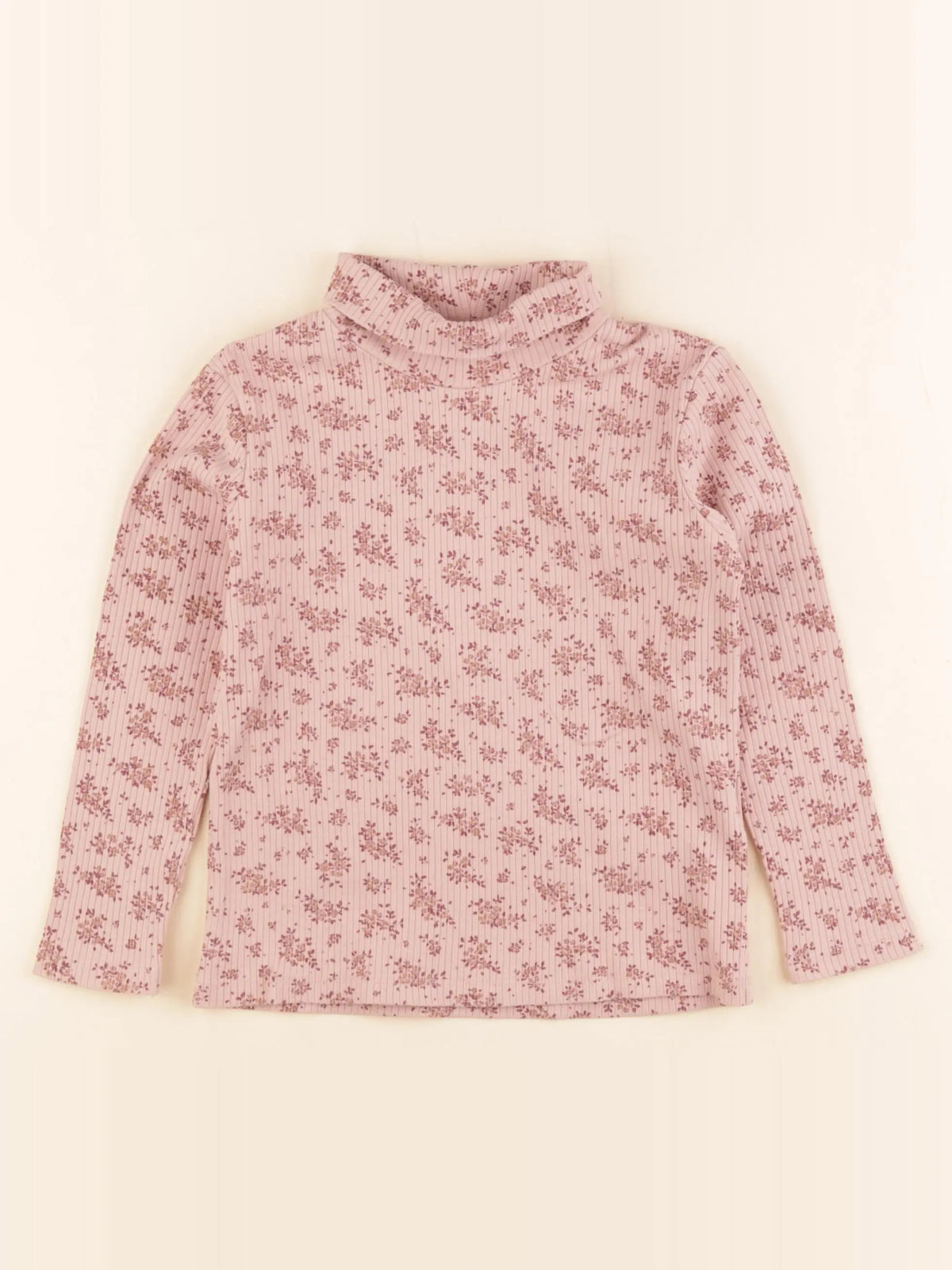 Vertbaudet - sous-pull rose - 4 ans