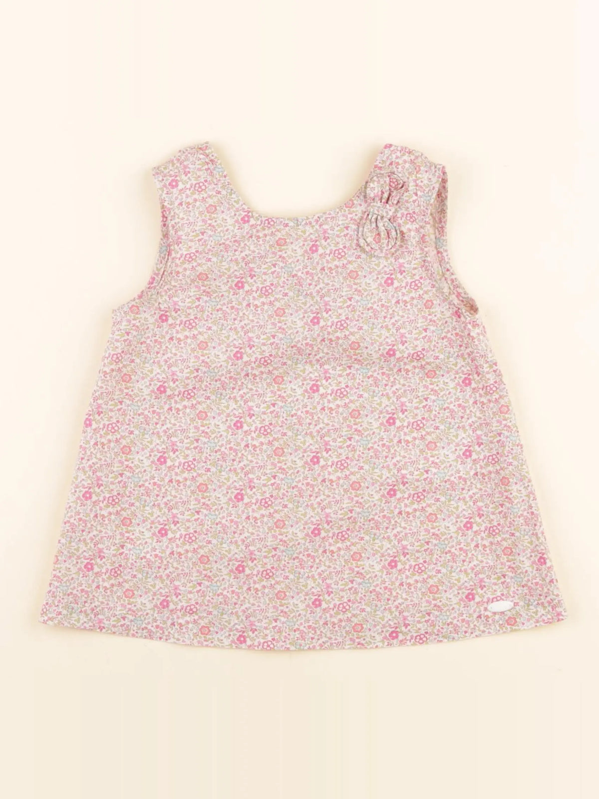 Cyrillus - blouse rose - 18 mois