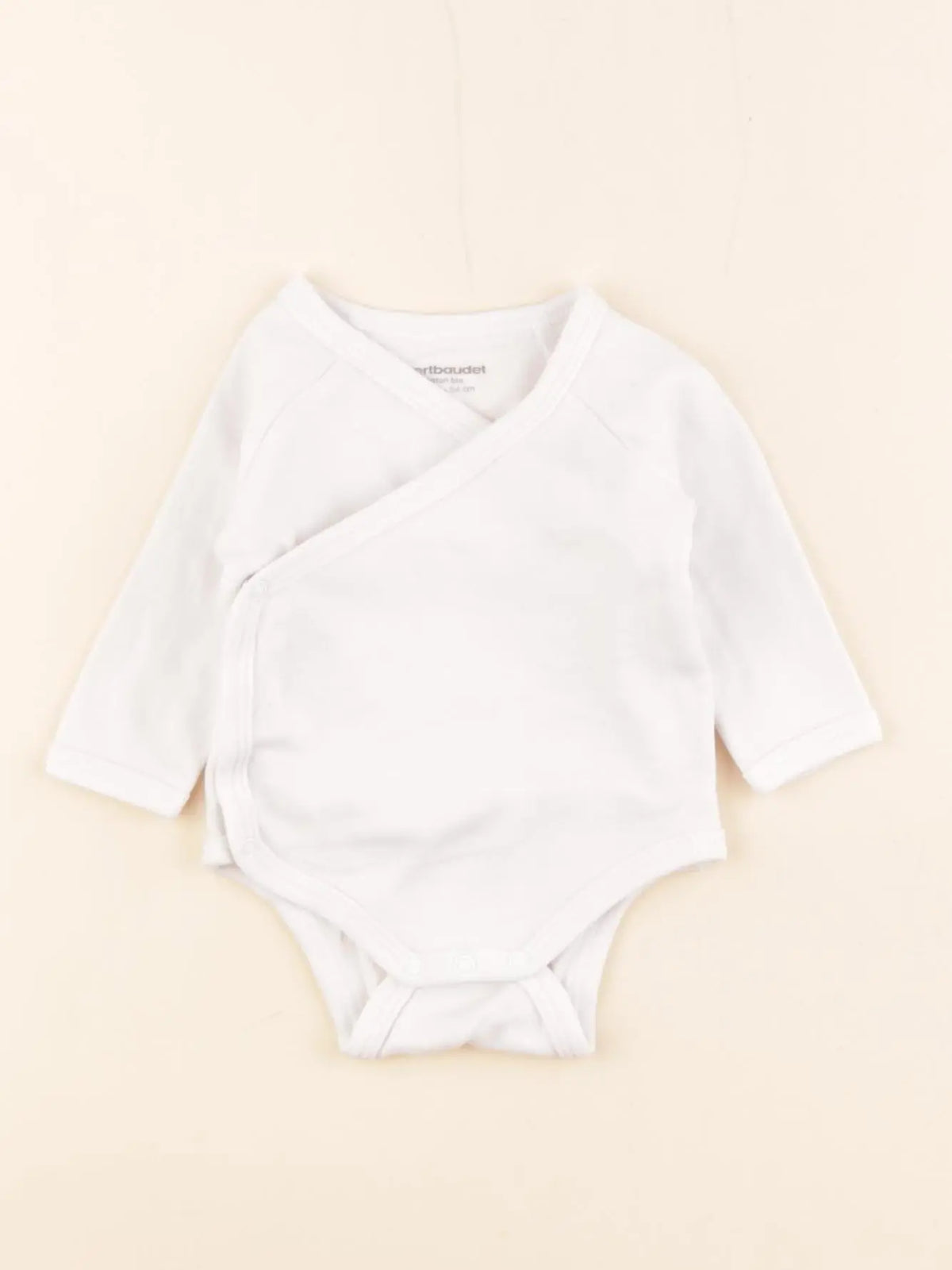 Vertbaudet - body blanc - 1 mois