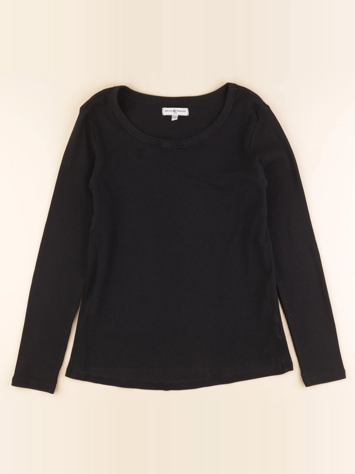 Envie de fraise - tee-shirt grossesse noir - 38 à 40