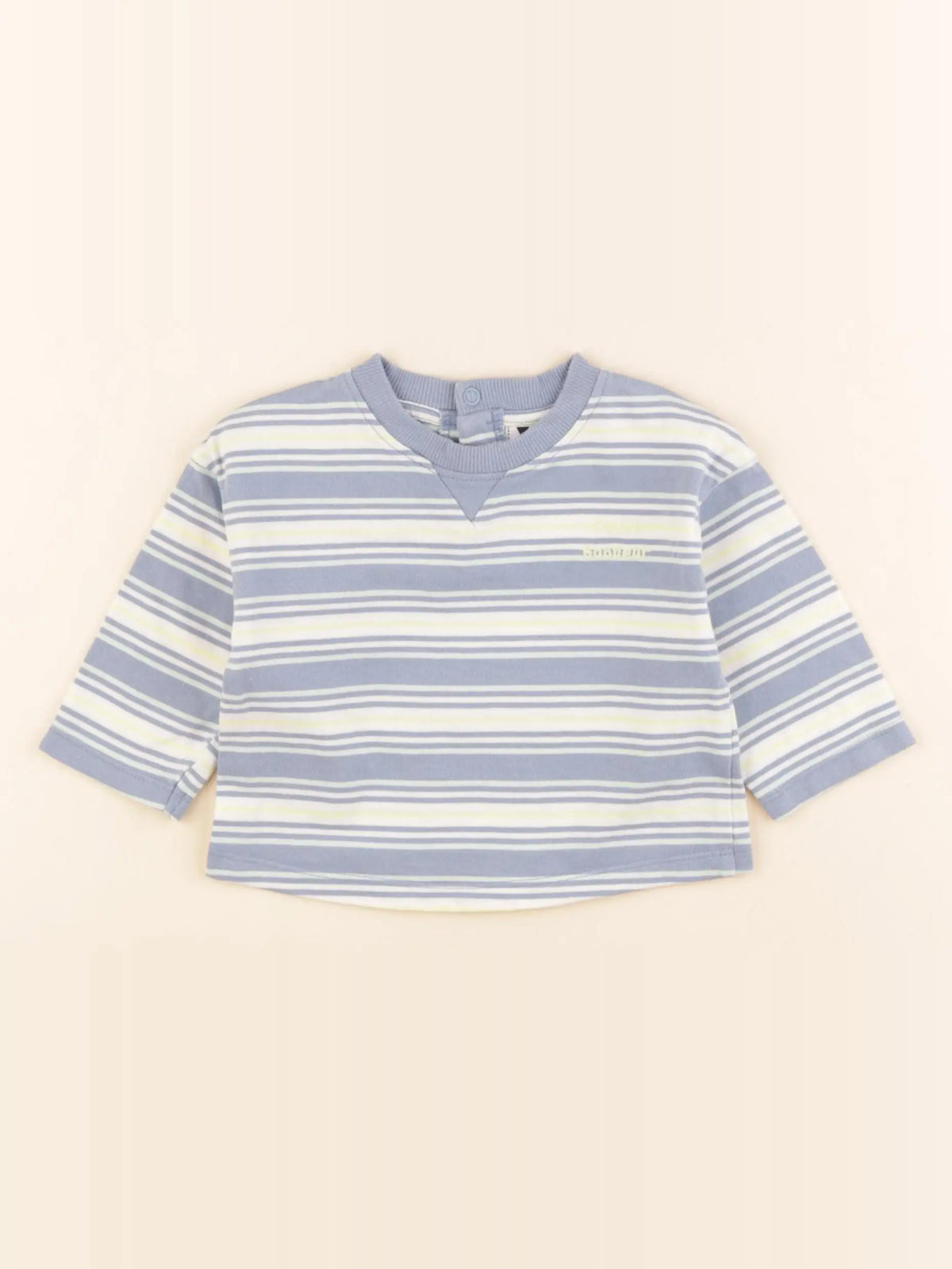 Tape à l'oeil - tee-shirt bleu - 6 mois
