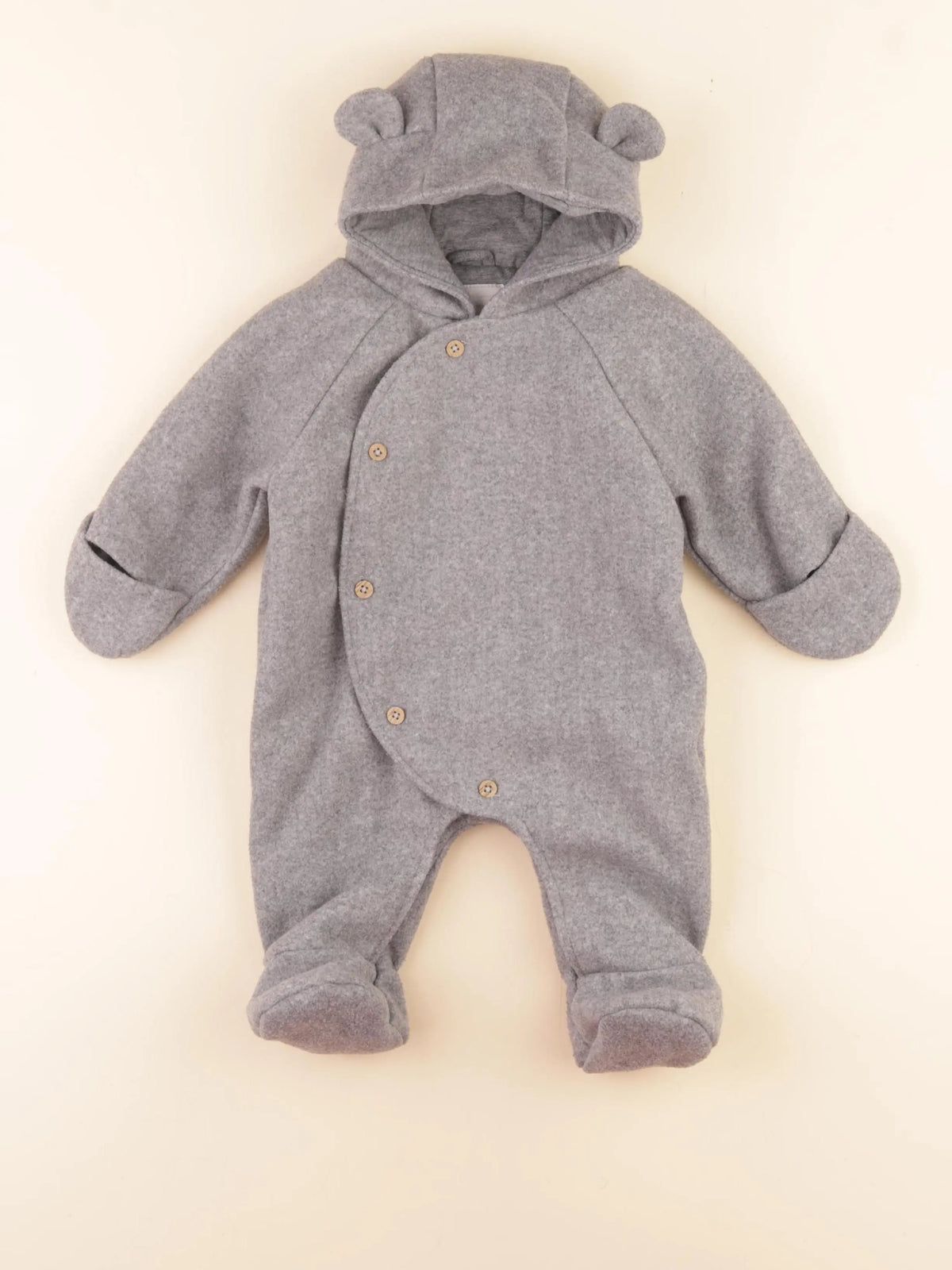 Vertbaudet - combi-pilote gris - 3 mois