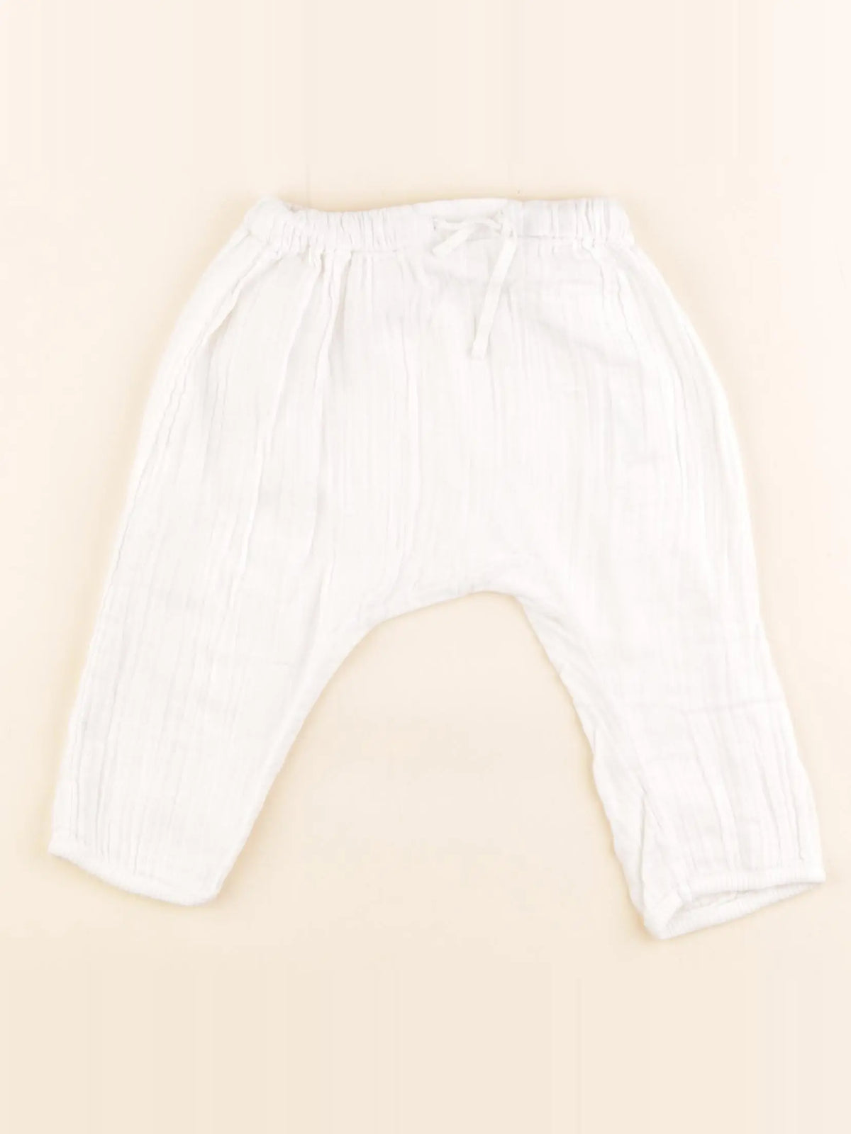 Boutchou - sarouel blanc - 6 mois