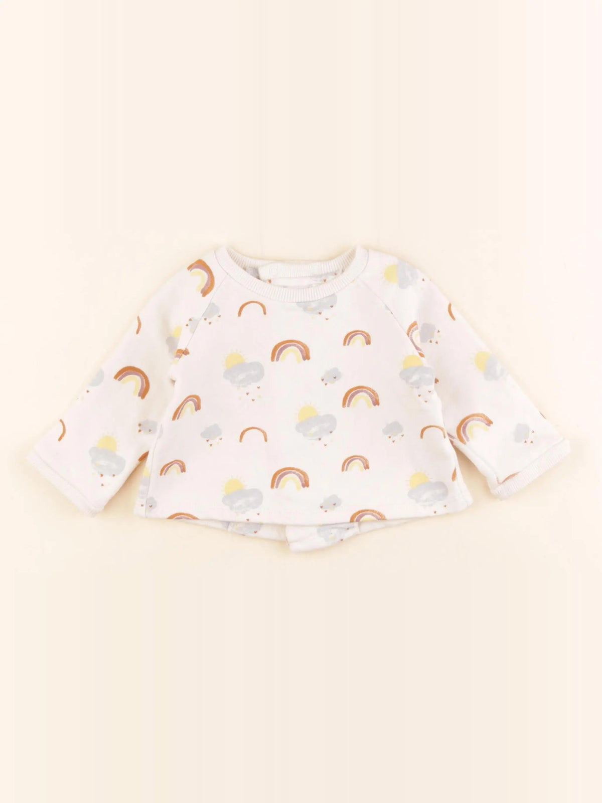 Boutchou - sweat beige - 6 mois