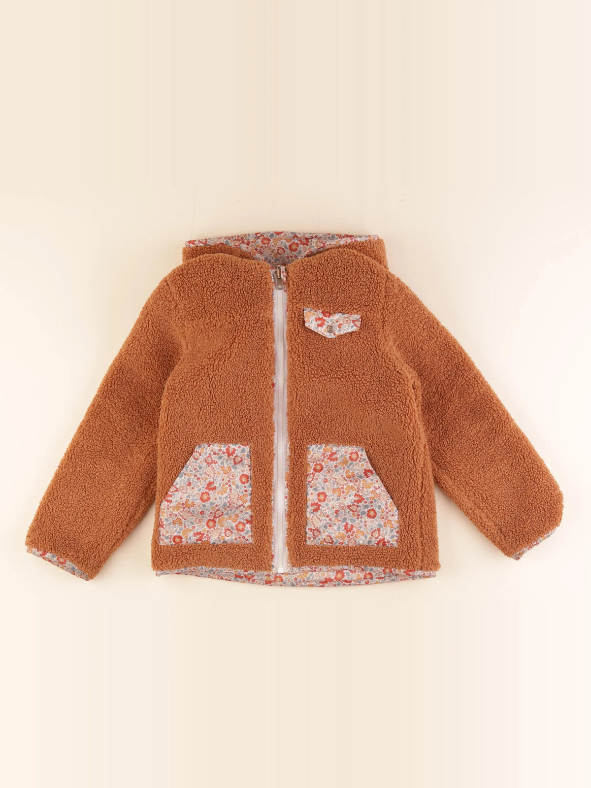 Sergent Major - doudoune orange - 6/7 ans