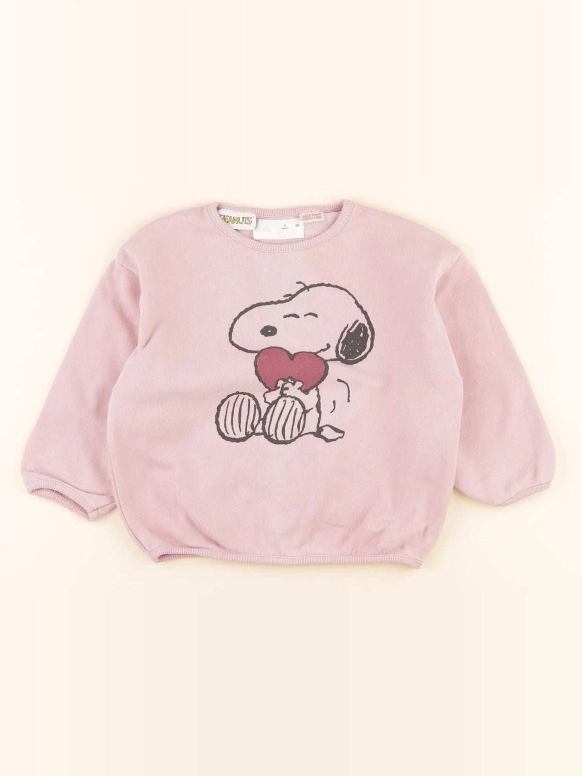 Zara - sweat rose - 3 ans