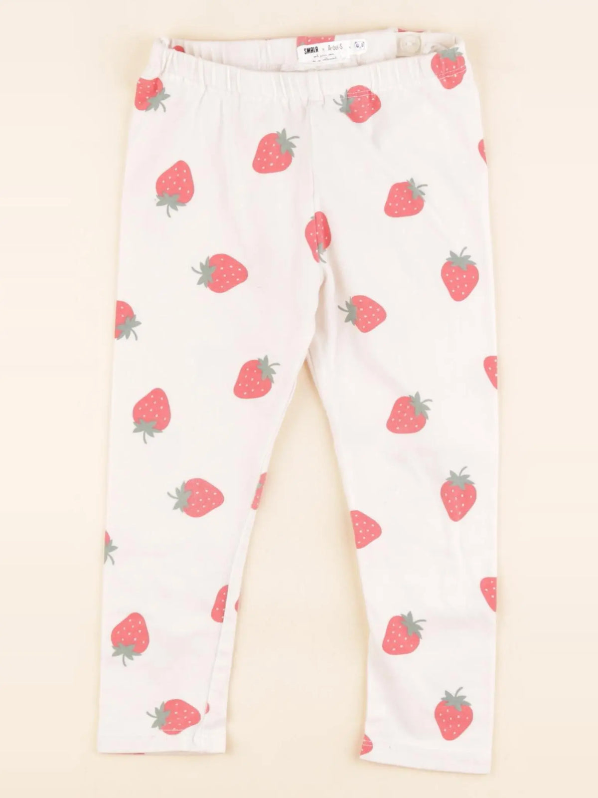 H&M - legging blanc - 2/3 ans