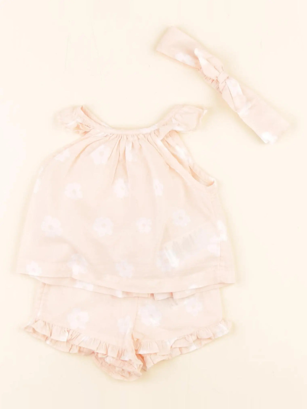 Vertbaudet - ensemble rose - 3 mois