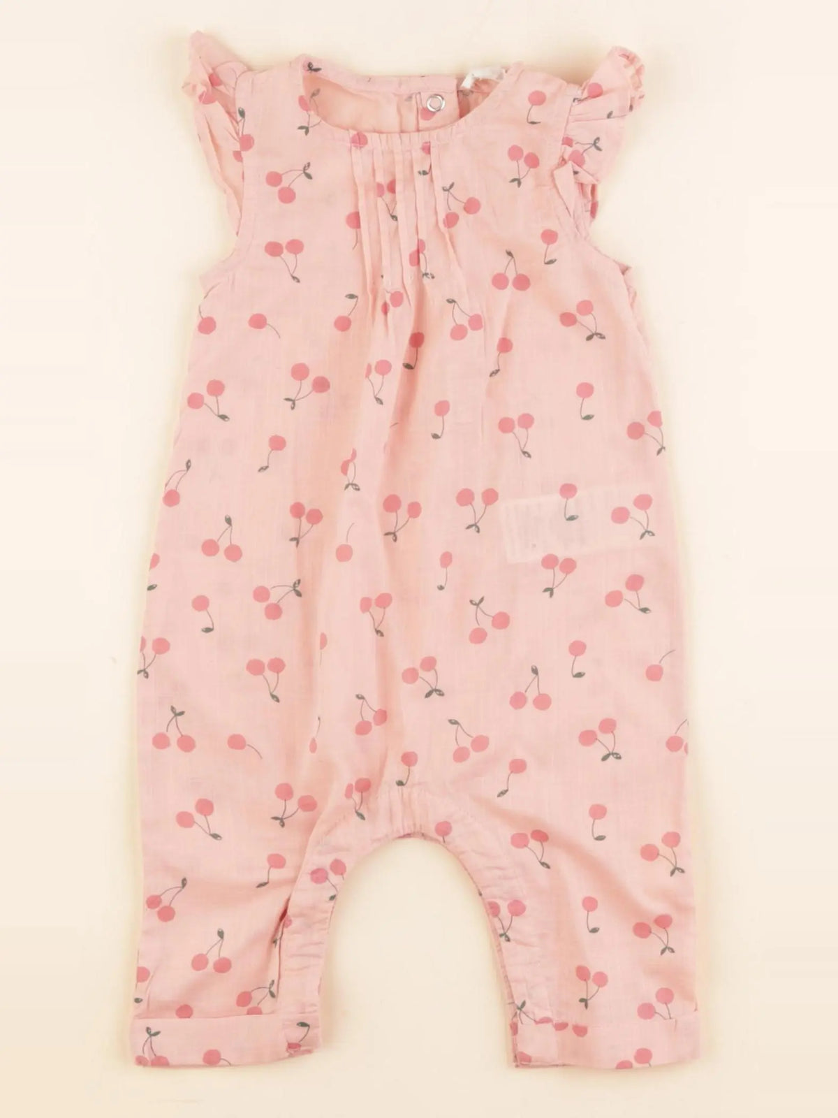 Vertbaudet - combinaison rose - 3 mois