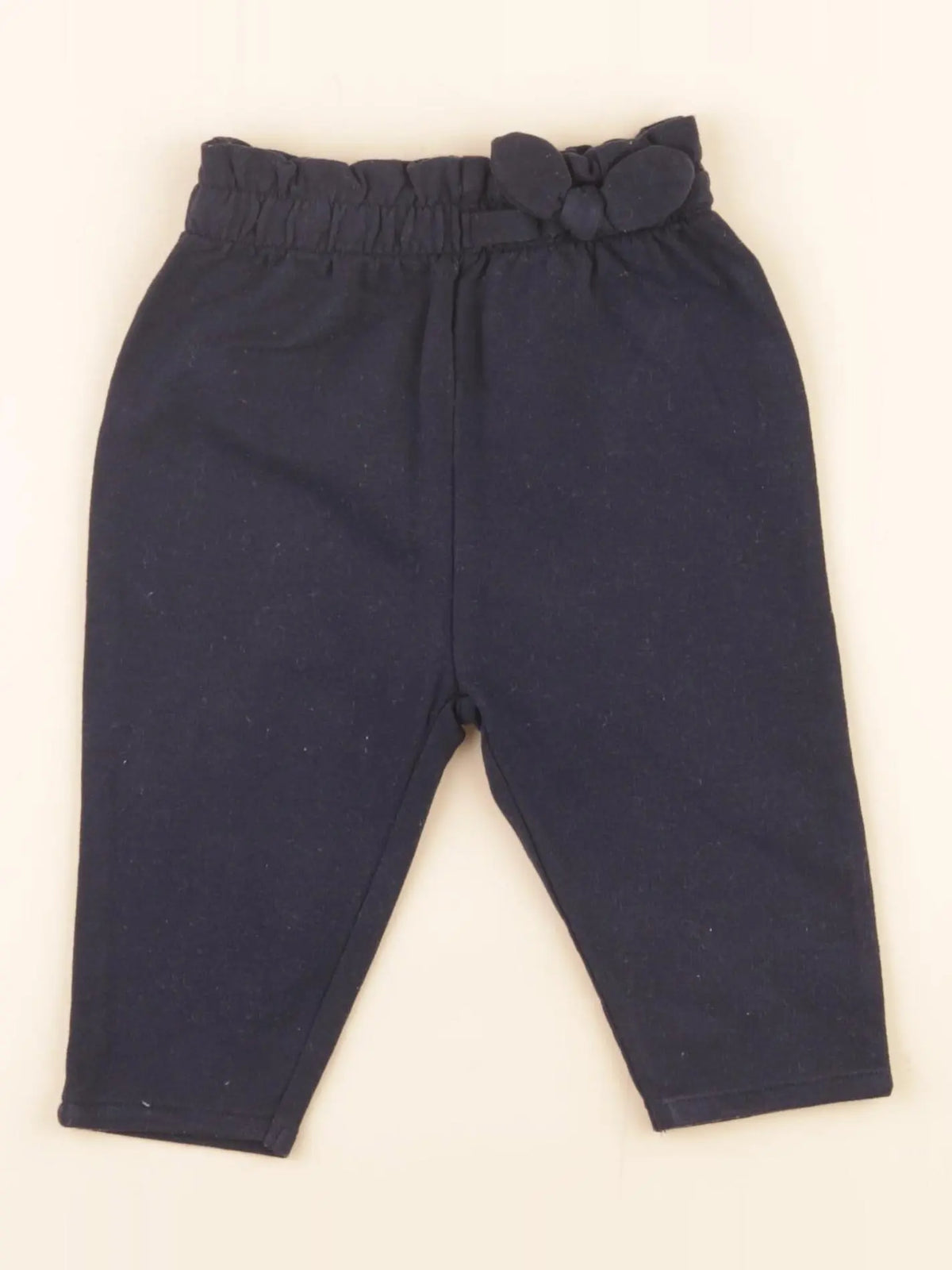 Vertbaudet - pantalon bleu - 9 mois