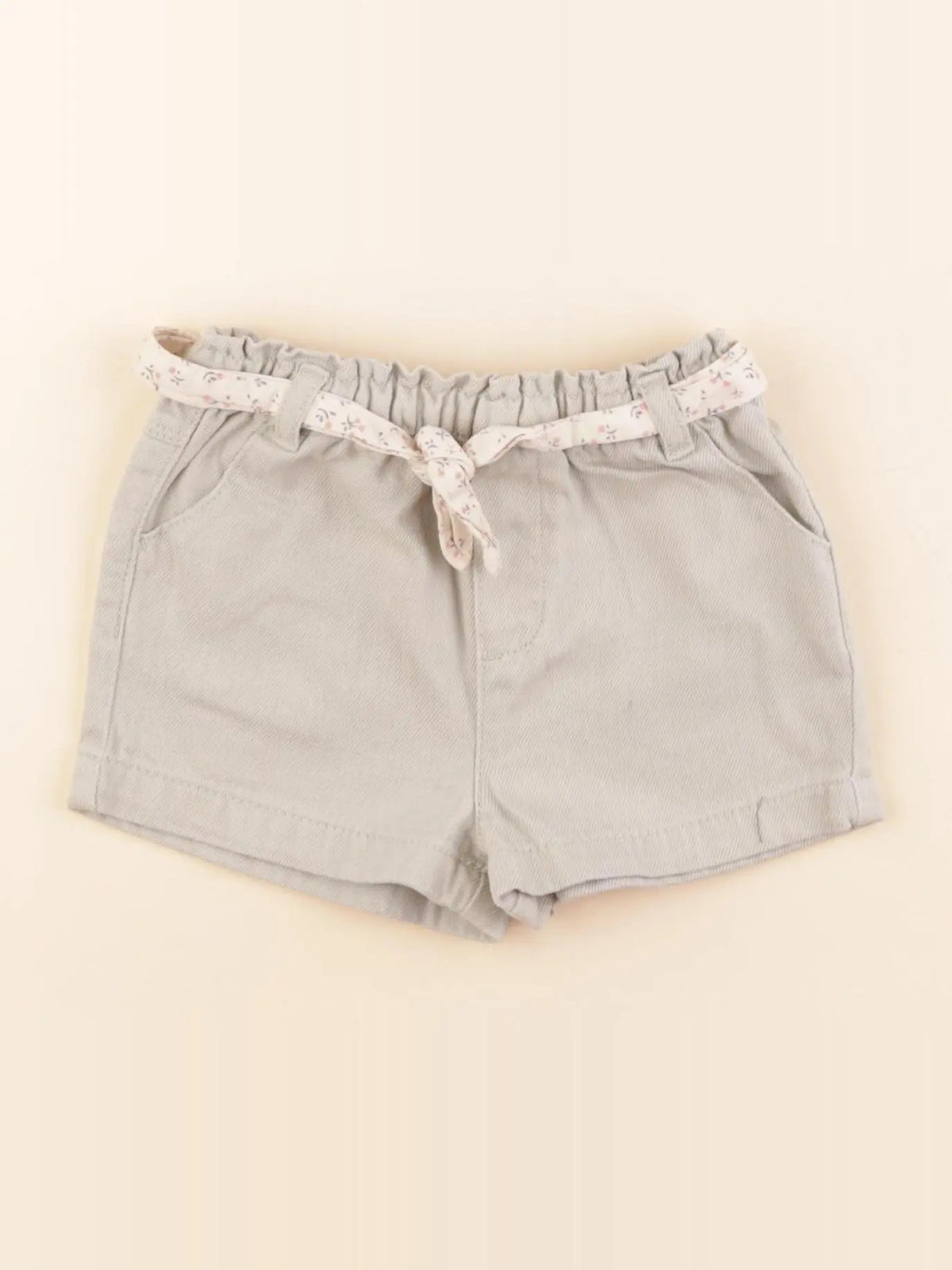 Vertbaudet - short vert - 12 mois