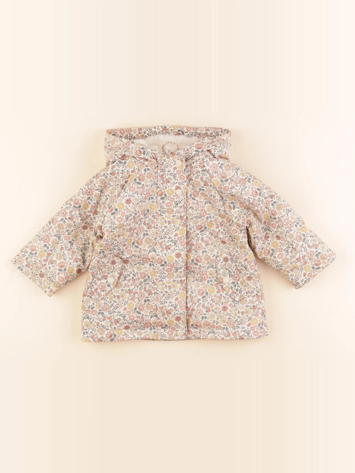 Vertbaudet - imperméable beige - 18 mois