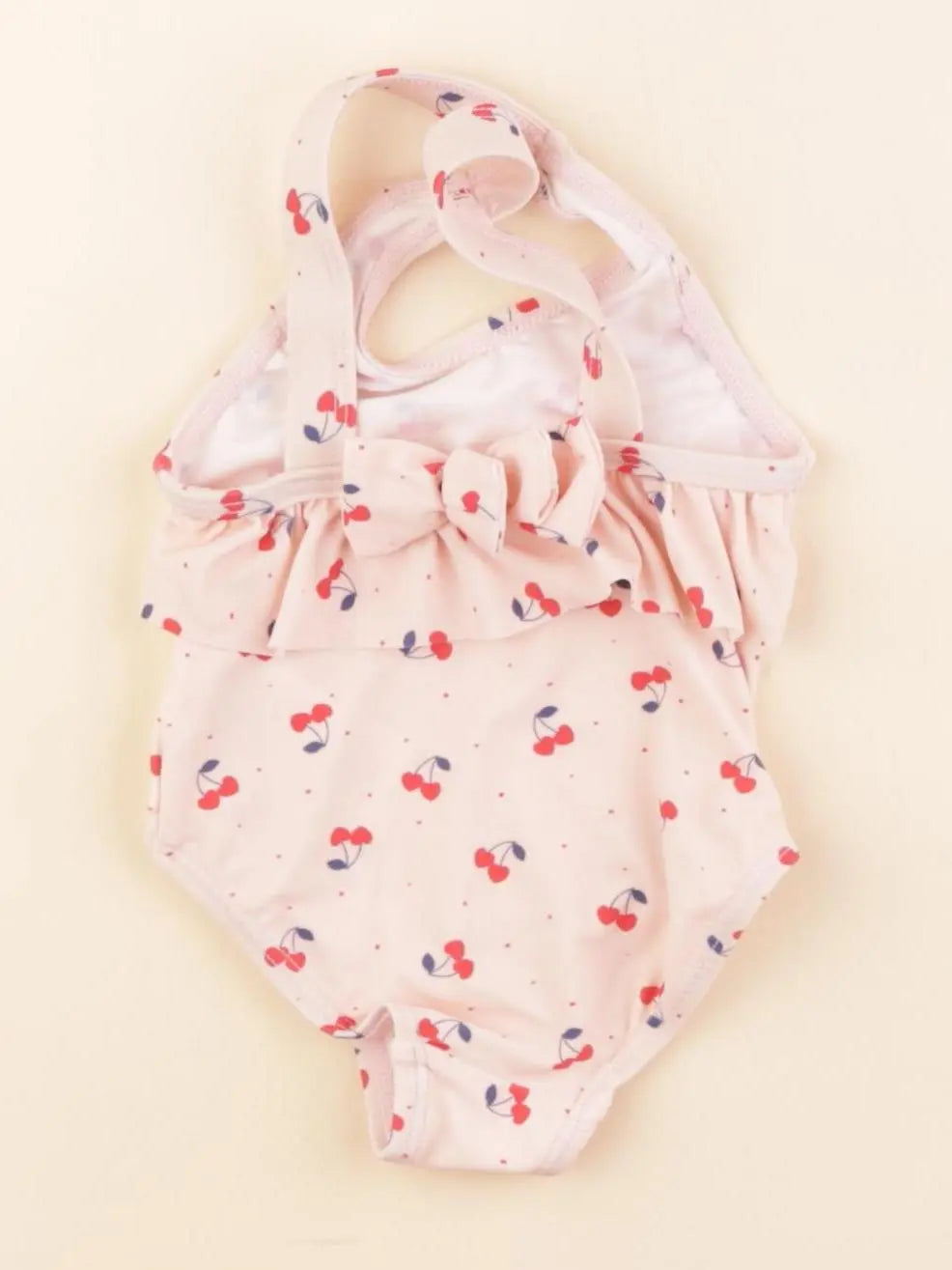 Vertbaudet - maillot de bain rose - 3 mois