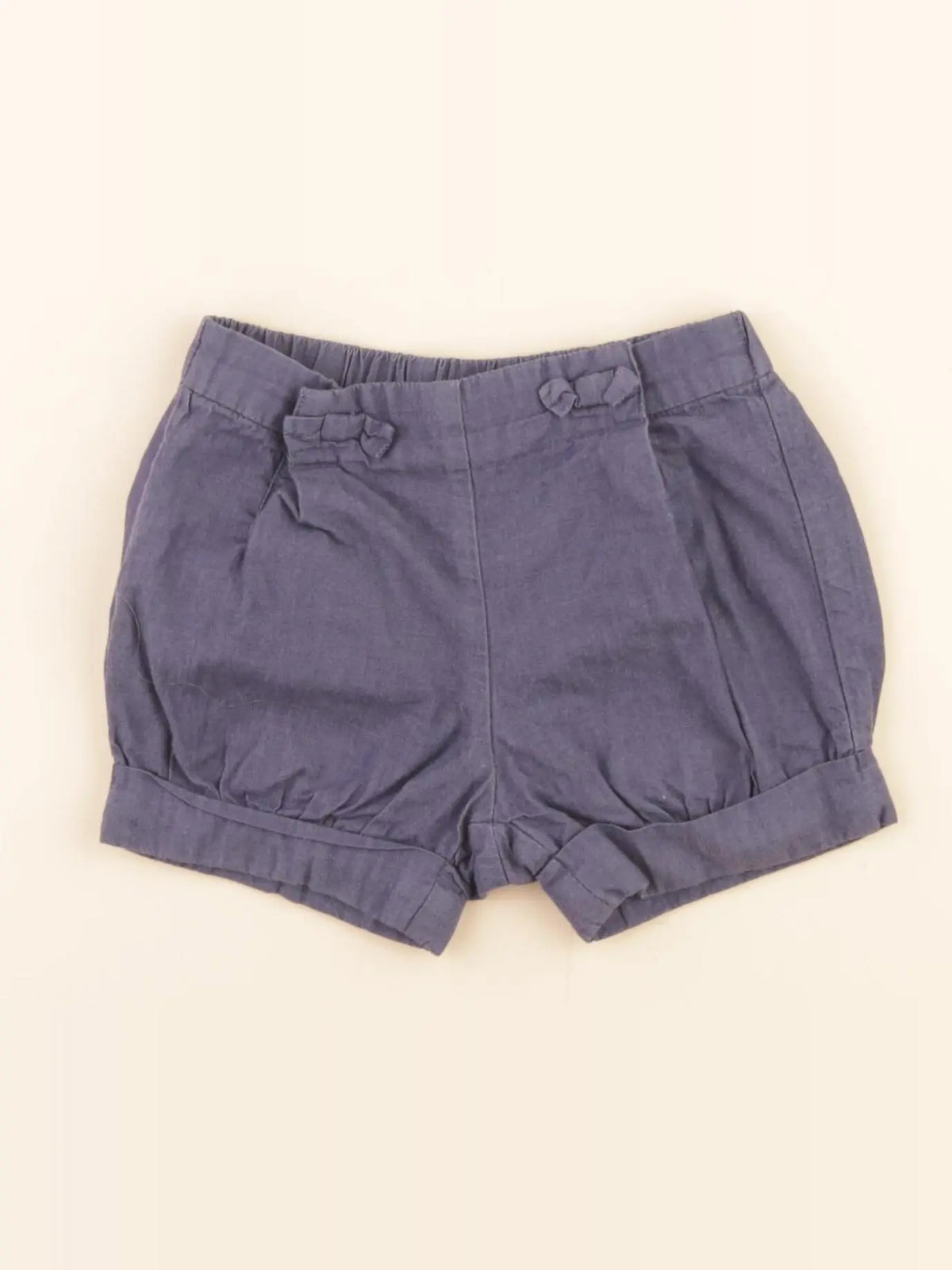Jacadi - short bleu - 12 mois