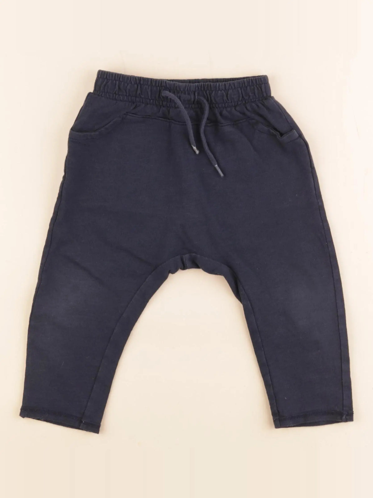 Vertbaudet - jogging bleu - 12 mois