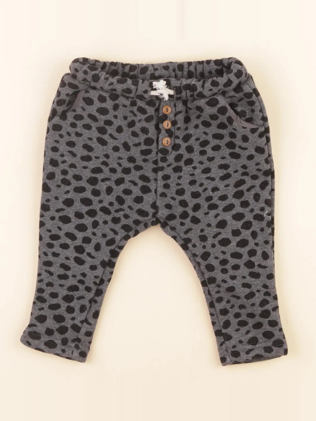 Zara - pantalon gris - 3/6 mois