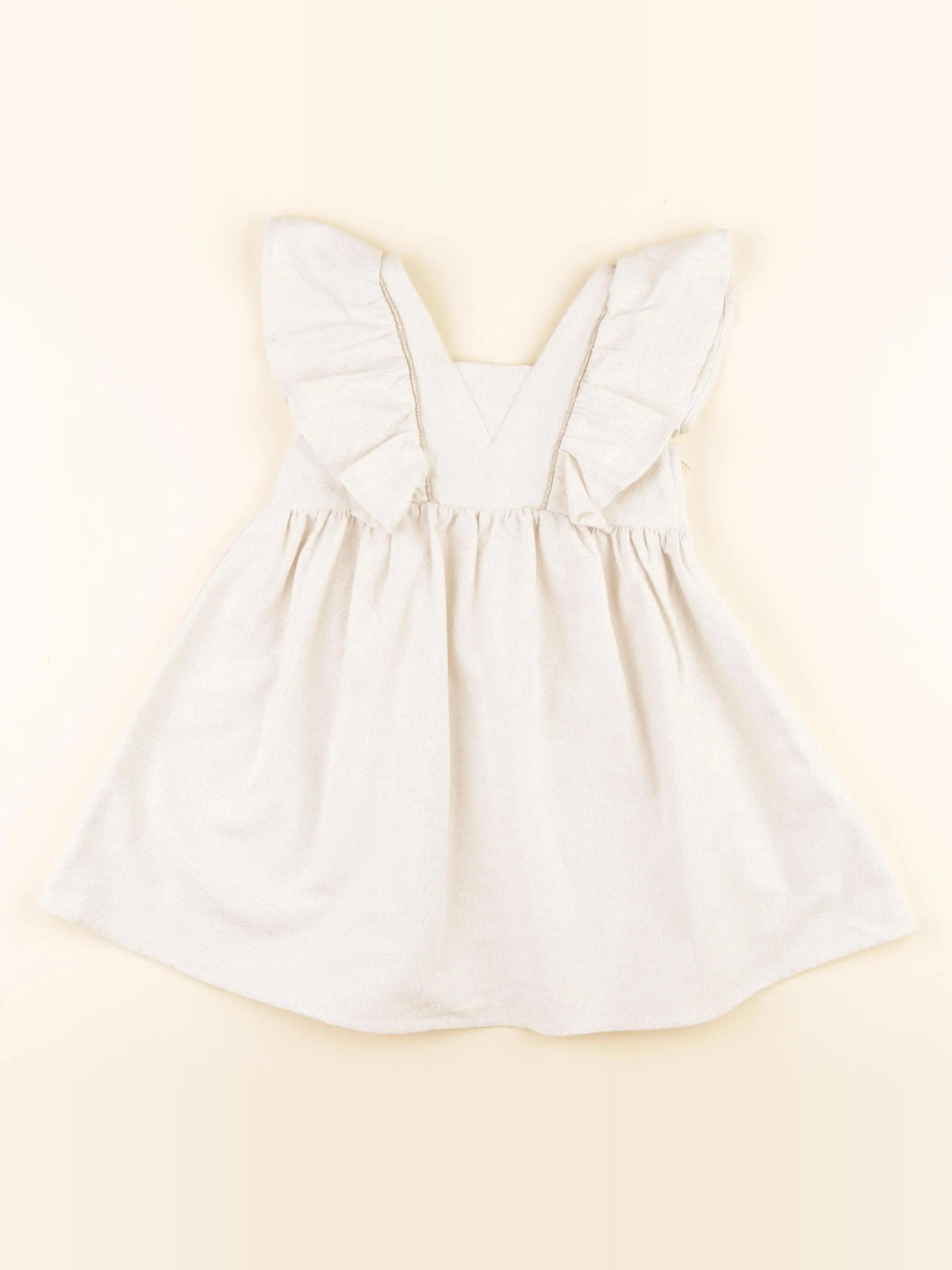Tape à l'oeil - robe beige - 2/3 ans