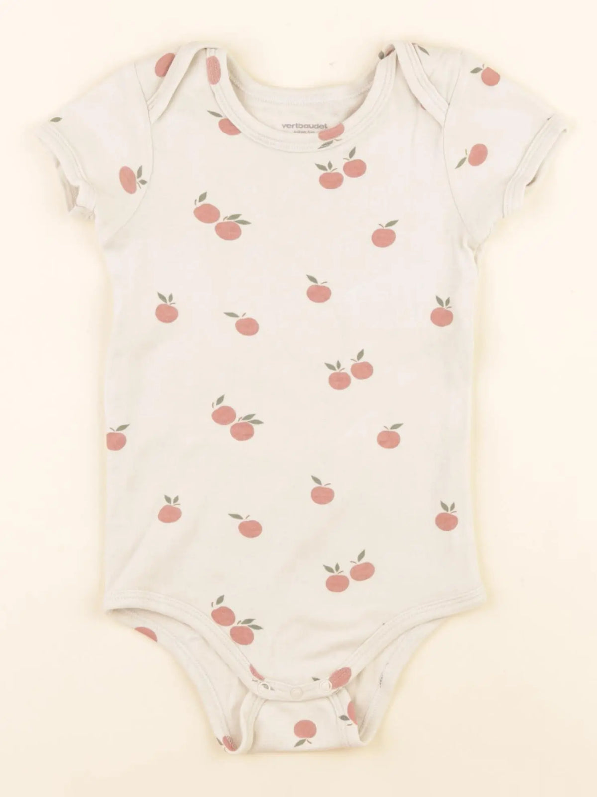 Vertbaudet - body beige - 24 mois