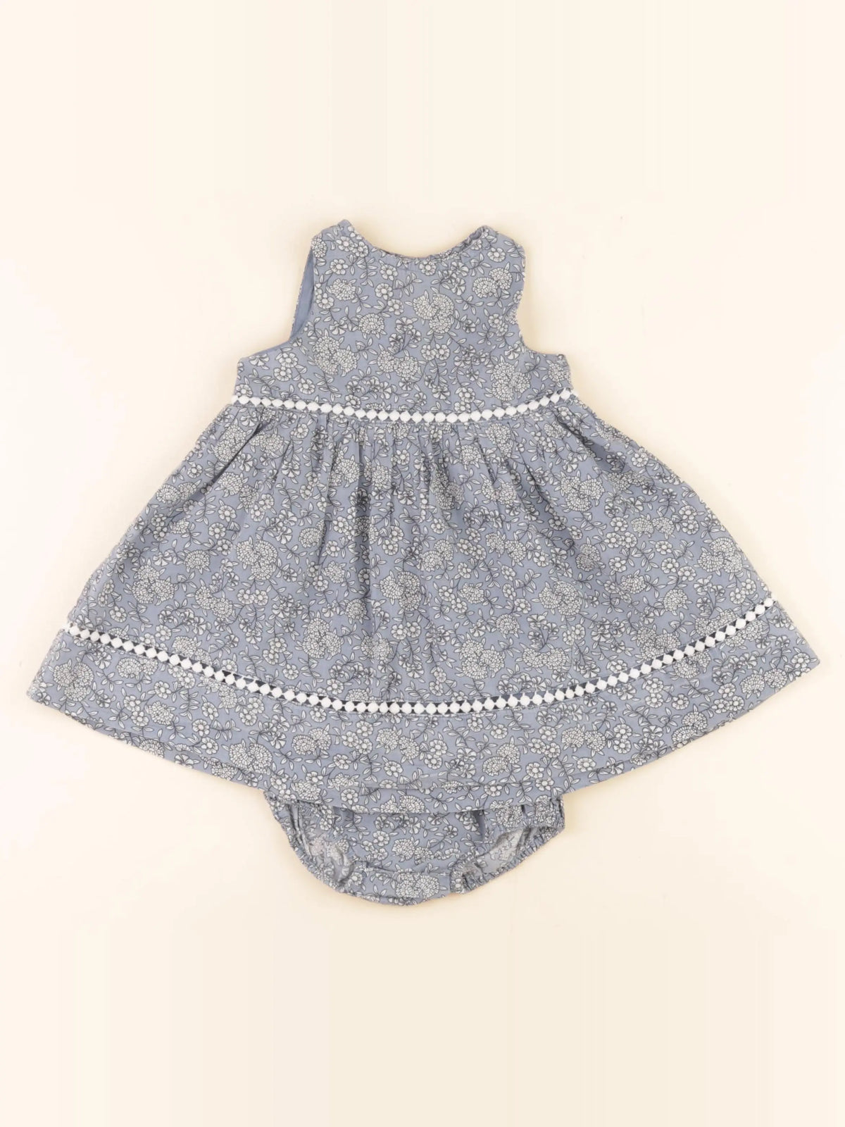 Boutchou - robe bleu - 6 mois