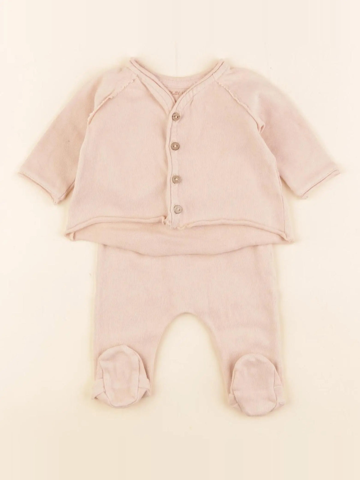 Play Up - ensemble beige - 0/3 mois
