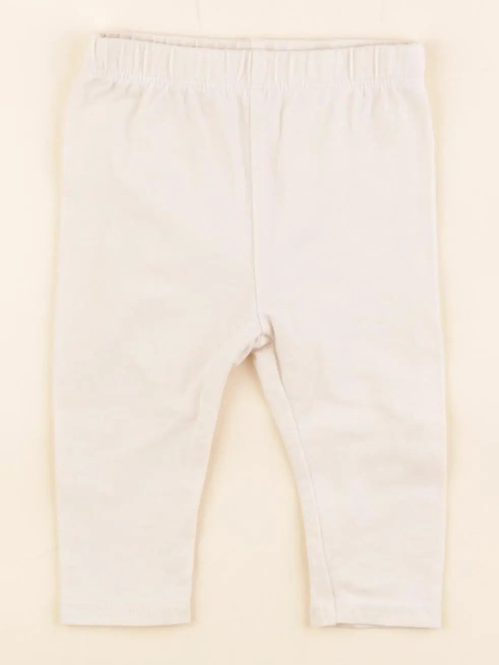 Vertbaudet - legging beige - 3 mois