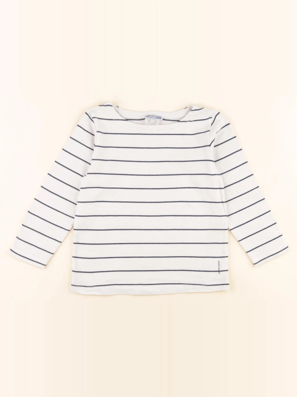 Jacadi - tee-shirt blanc, bleu - 4 ans