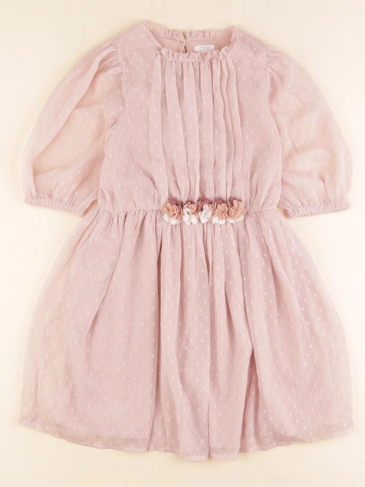 Next - robe rose - 8 ans