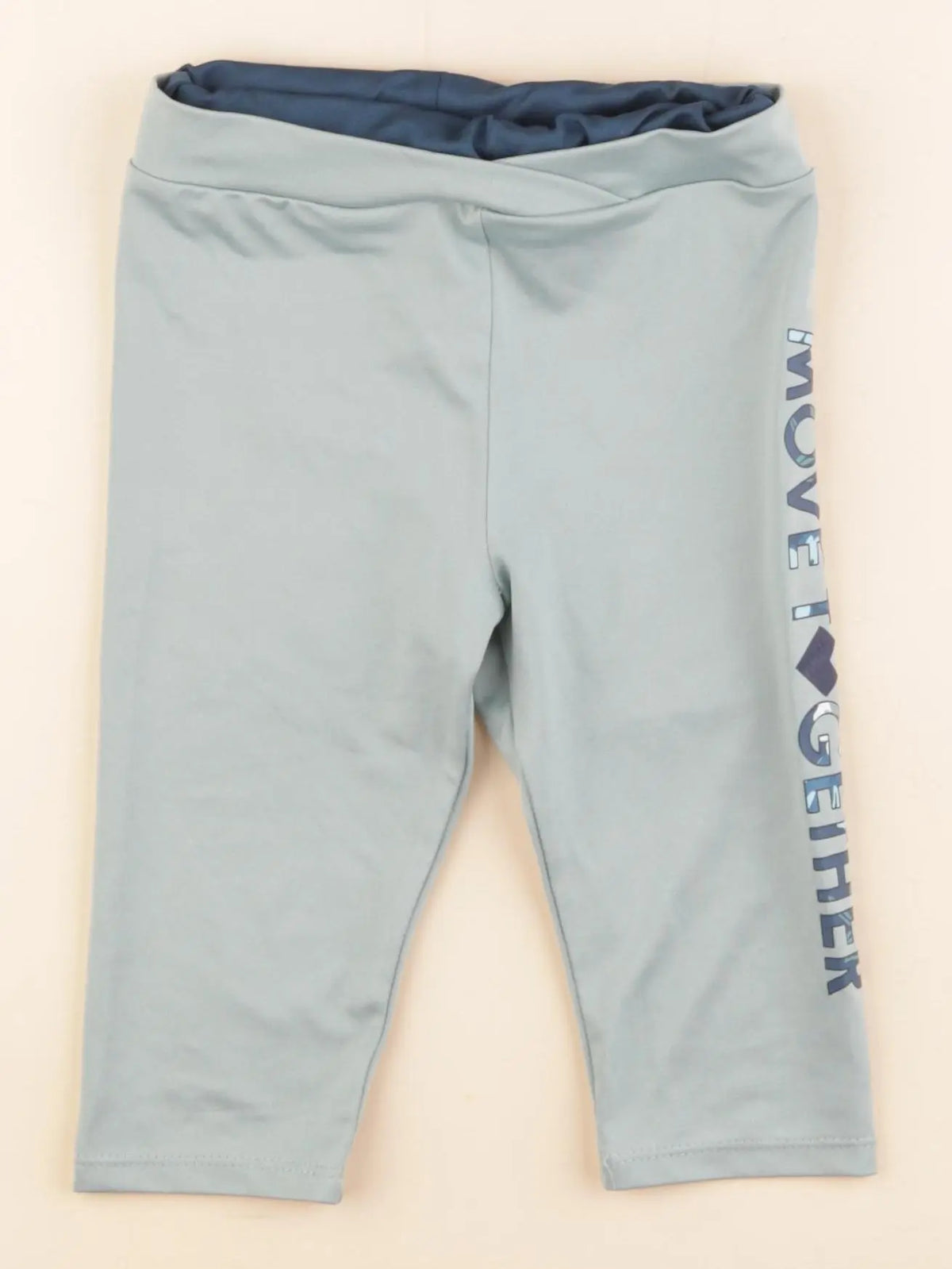 Vertbaudet - legging court vert - 4 ans