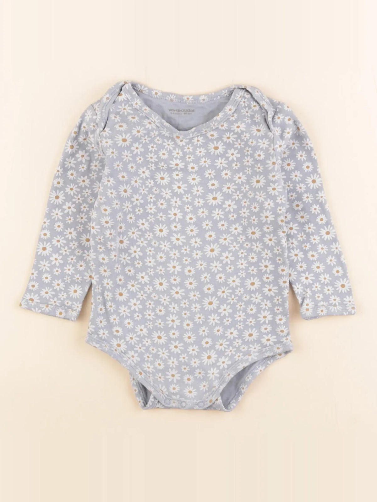 Vertbaudet - body bleu - 24 mois