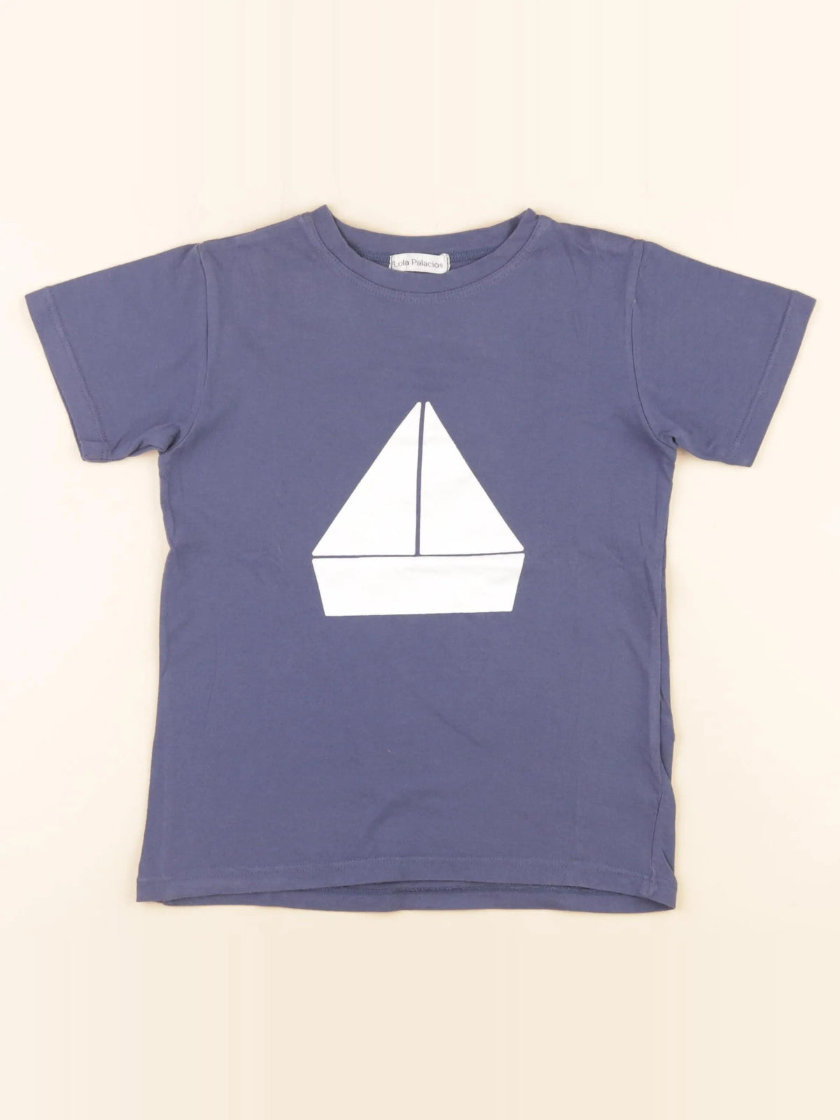 Lola Palacios - tee-shirt bleu - 6 ans
