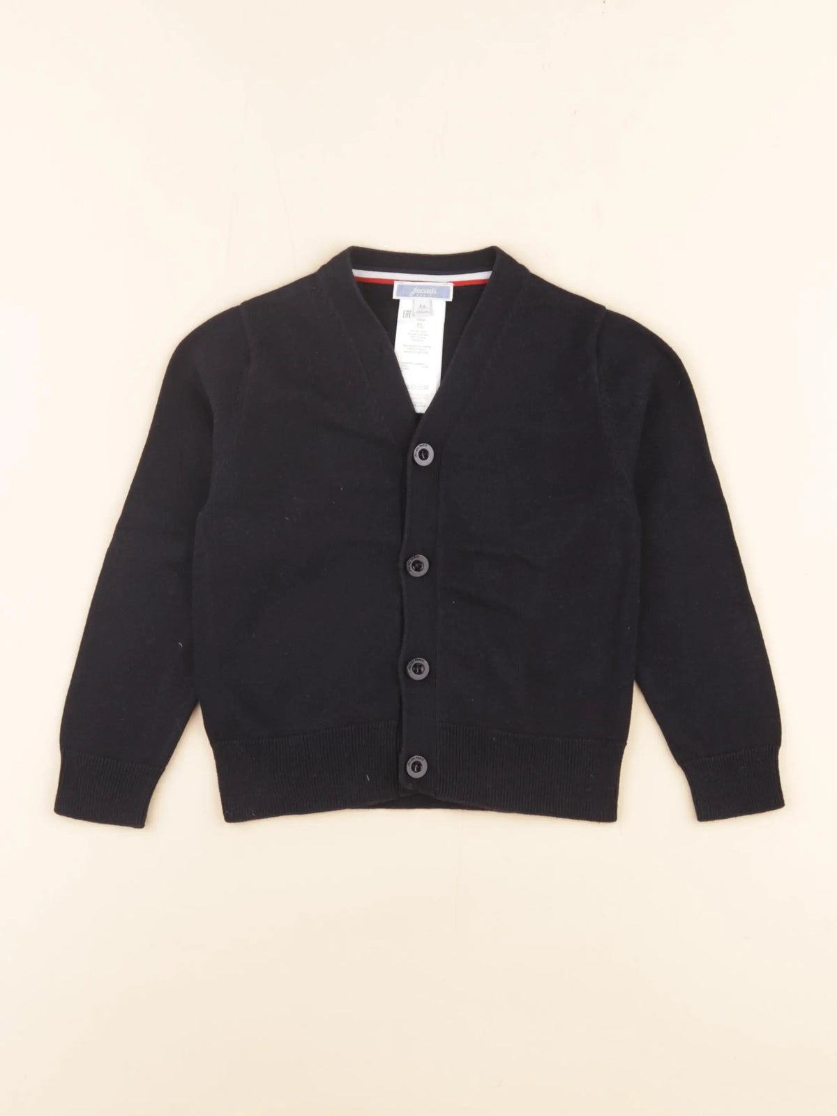 Jacadi - gilet bleu - 4 ans