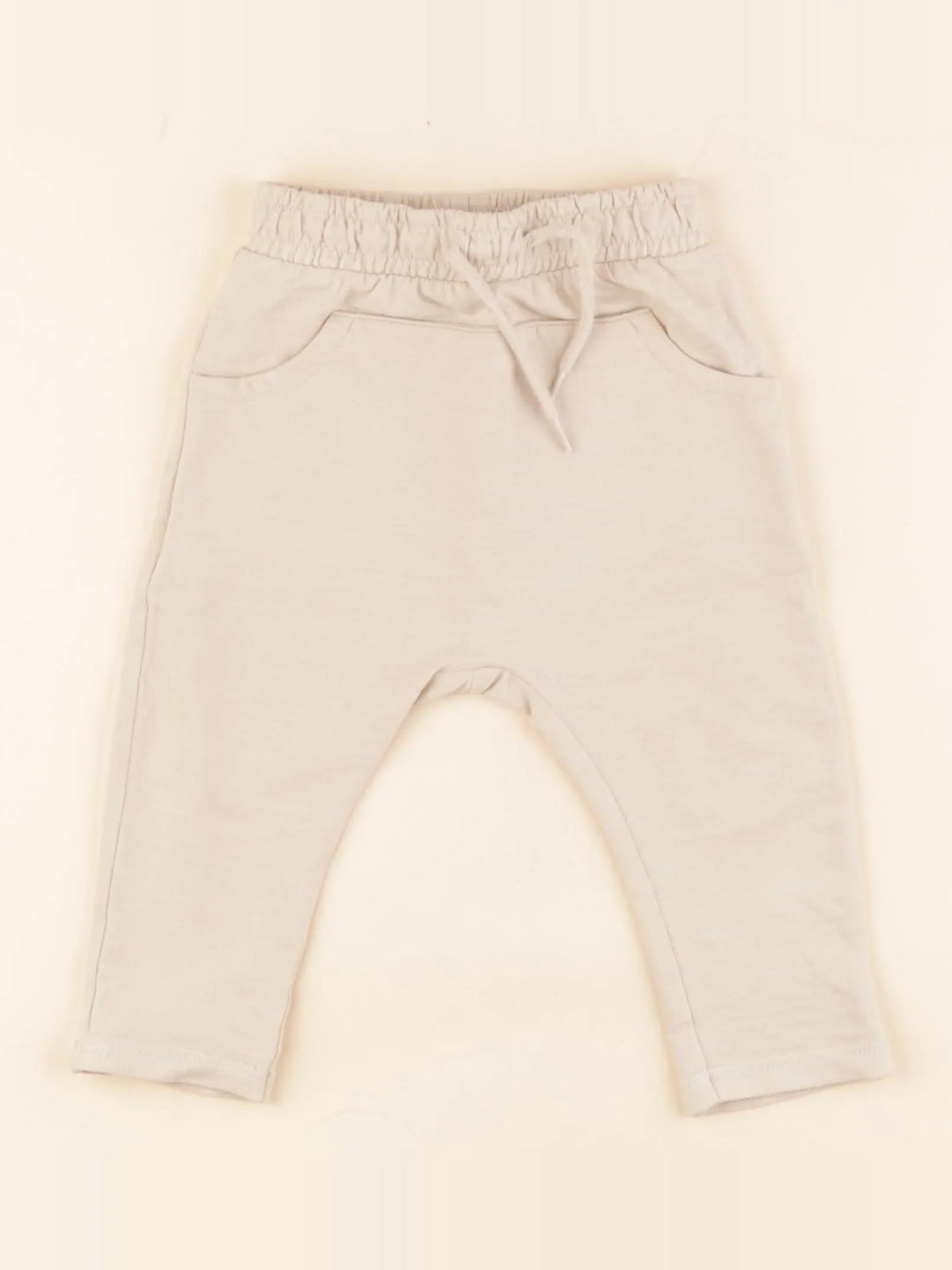 Vertbaudet - jogging beige - 9 mois