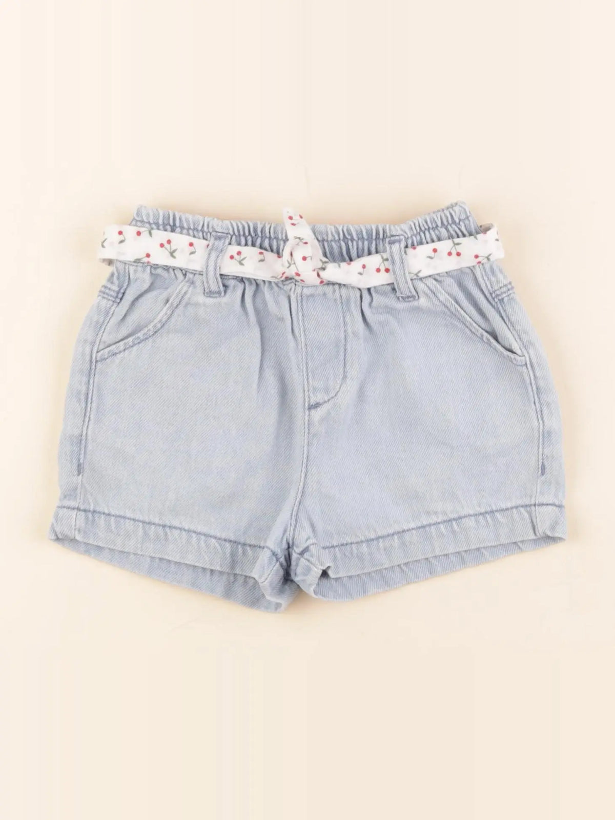 Vertbaudet - short bleu - 24 mois