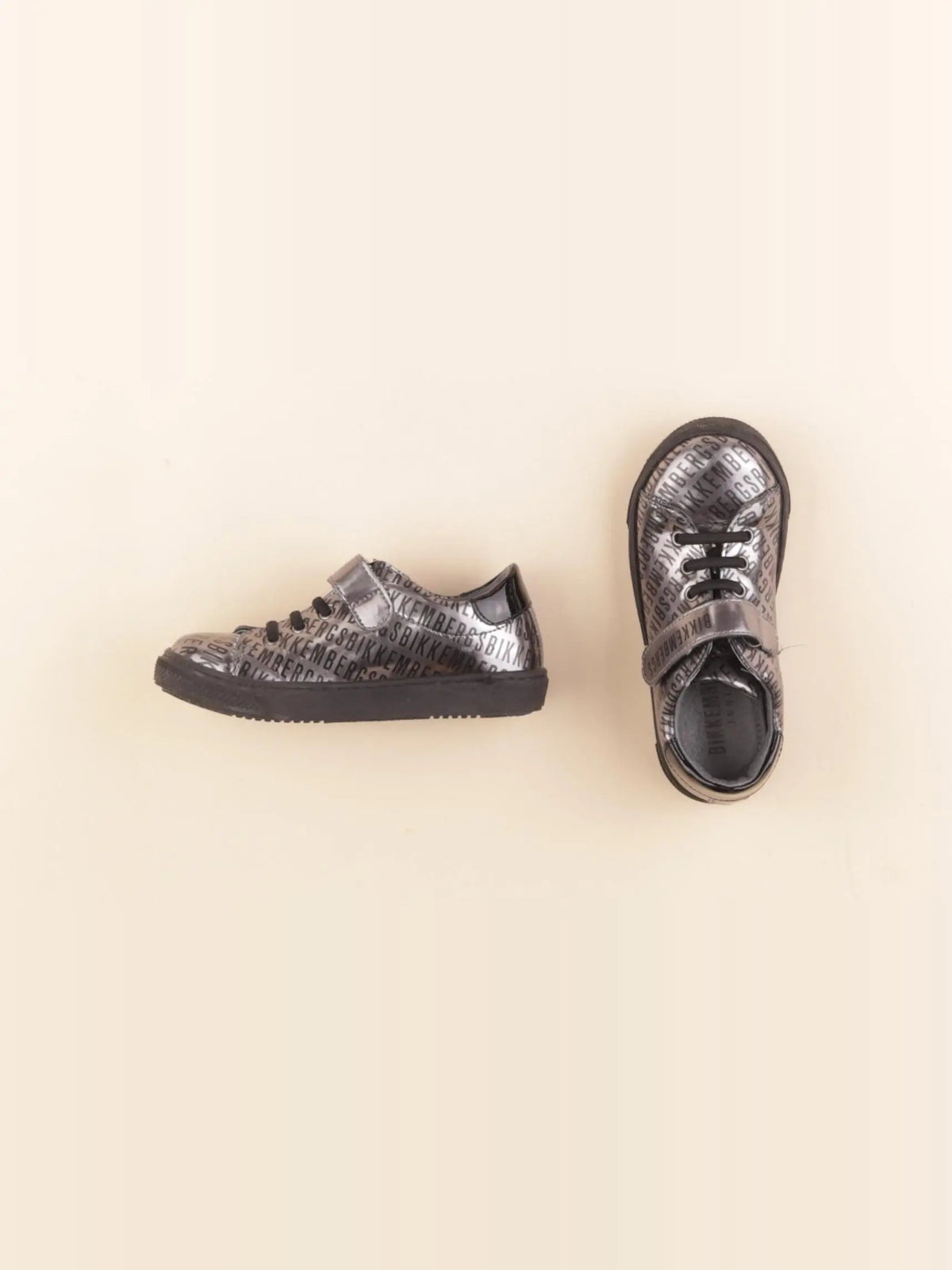 Bikkembergs - baskets gris, argent - pointure 25