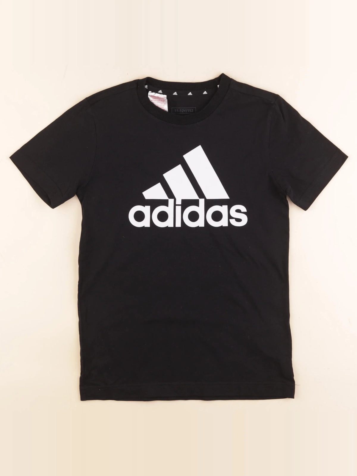 Adidas - tee-shirt noir - 11/12 ans